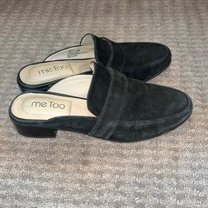 Me Too Jada Mules 7.5 Black - great condition